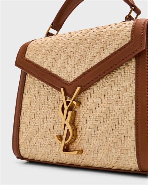 ysl cassandra bag lock|YSL cassandra raffia bag.